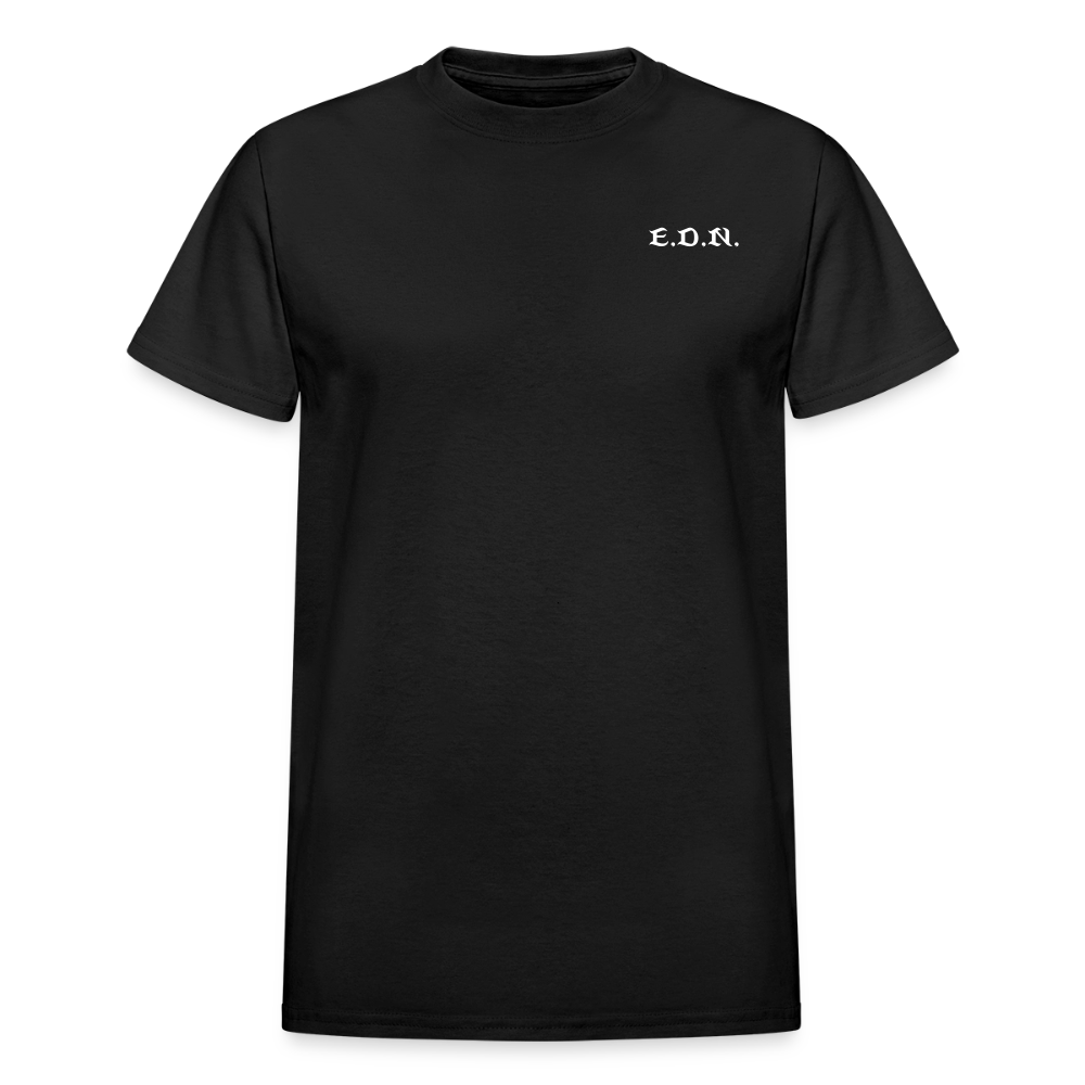 ADAM AND EVE (GENESIS CHAPTERS 1-3 COMIC STYLE ildan Ultra Cotton Adult T-Shirt - black