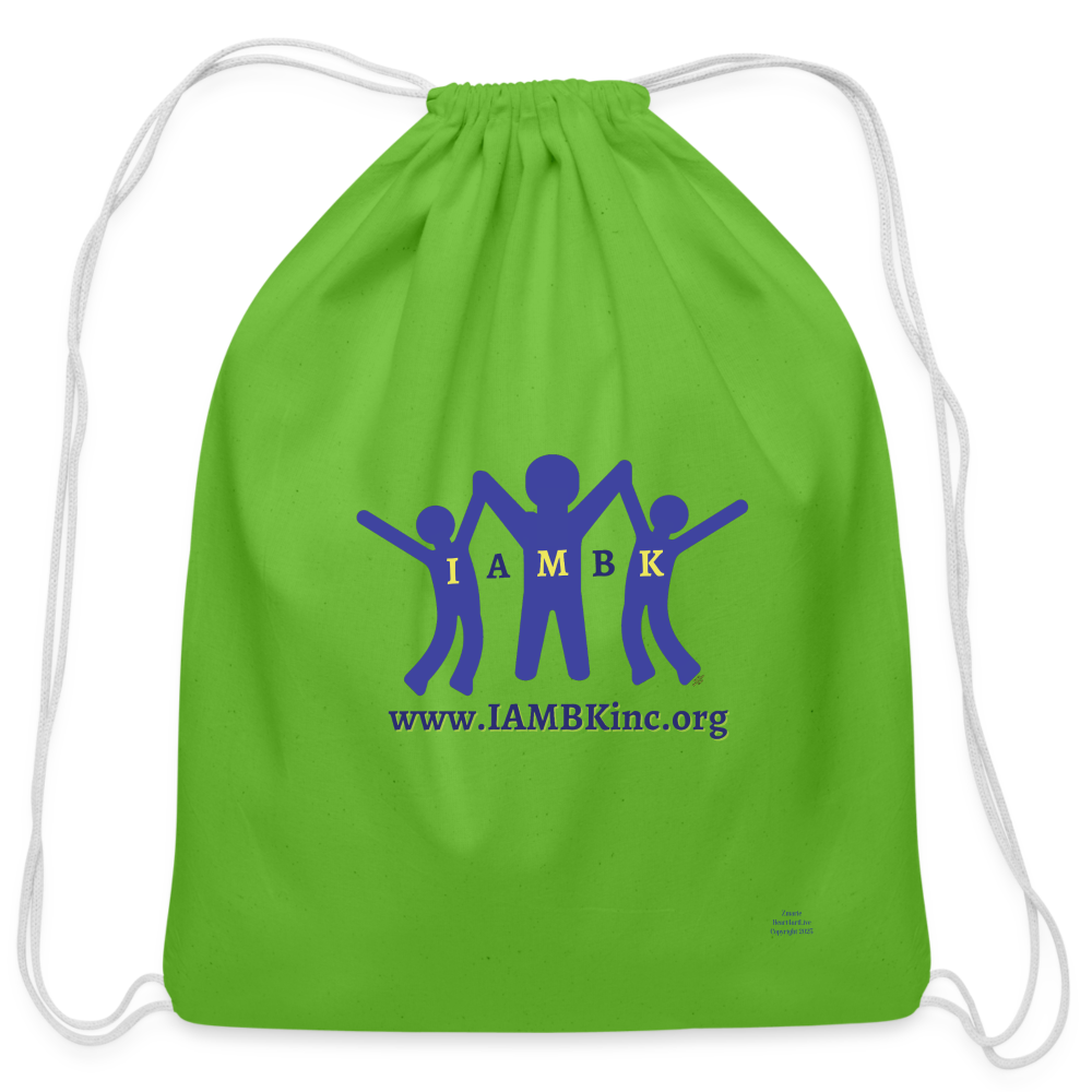 IAMBK Cotton Drawstring Bag - clover
