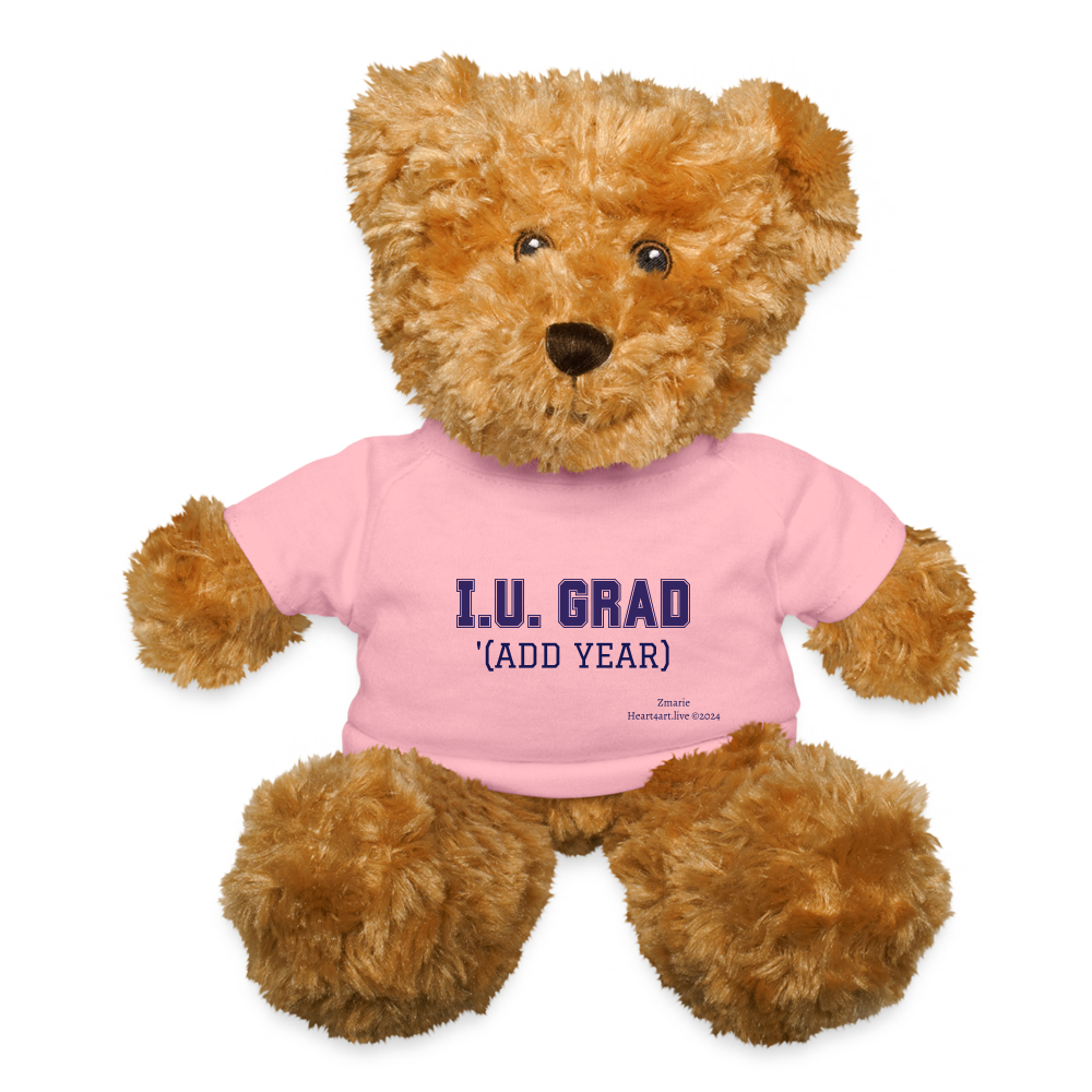 Interfaith University Customizable Teddy Bear - petal pink
