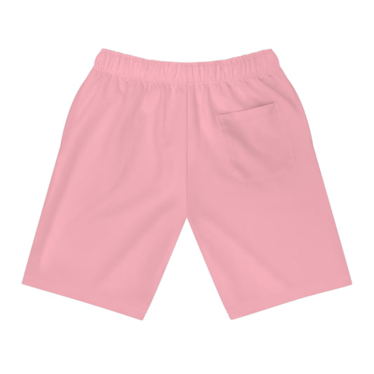 THE HAWK Athletic Long Shorts (Light Pink)