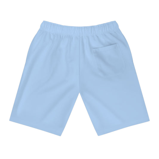 THE HAWK Athletic Long Shorts (Light Blue)