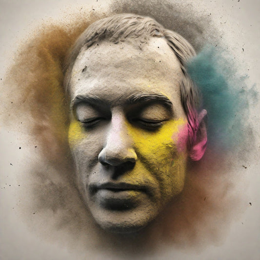 Interpretation of Adam From The Bible In Color Digital Reference Image