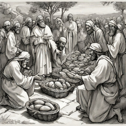 Feeding The Five Thousand Digital Reference Image