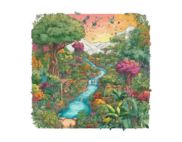 Garden of Eden - Art Print
