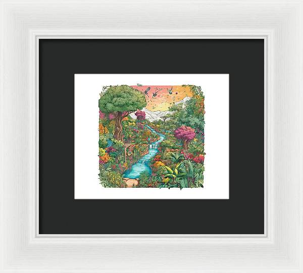 Garden of Eden - Framed Print