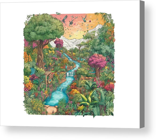Garden of Eden - Acrylic Print