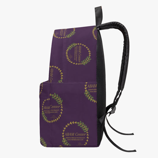 ABAM Center All-over-print Canvas Backpack