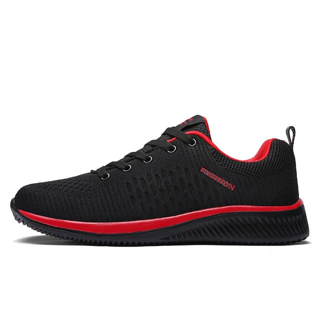 Mesh Casual Shoes Lace-up Sneakers Ultralight Breathable Running Sneakers