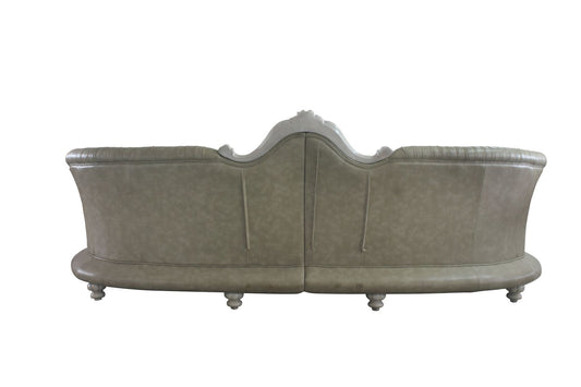 Dresden Sofa, Vintage Bone White & PU 58170