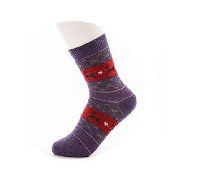 Winter Christmas Gifts Christmas Cartoon Funny Socks