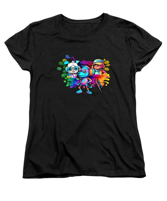 Cartoon Squad - Women's T-Shirt (Standard Fit)