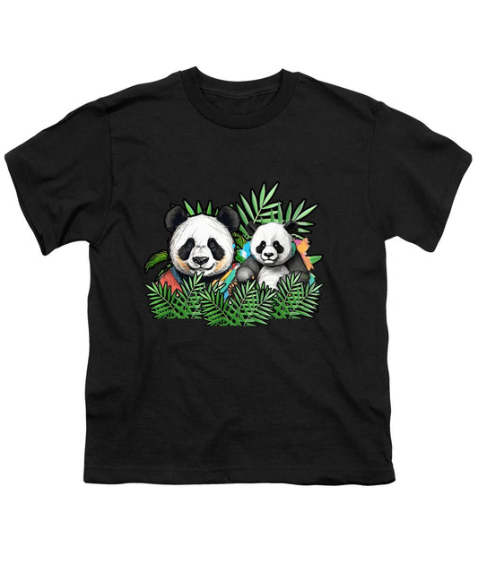 Colorful Panda - Youth T-Shirt