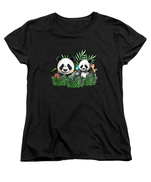 Colorful Panda - Women's T-Shirt (Standard Fit)