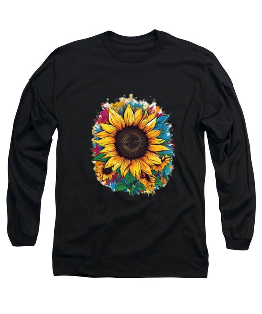 Colorful Sunflower - Long Sleeve T-Shirt