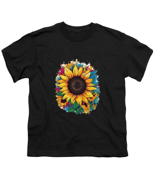Colorful Sunflower - Youth T-Shirt