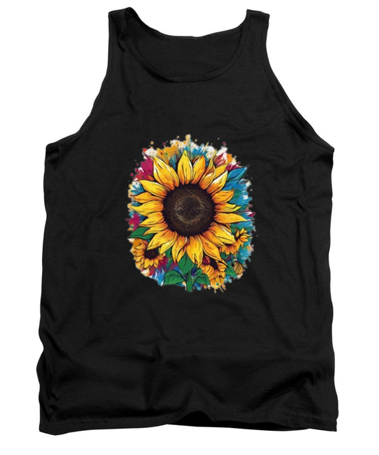 Colorful Sunflower - Tank Top