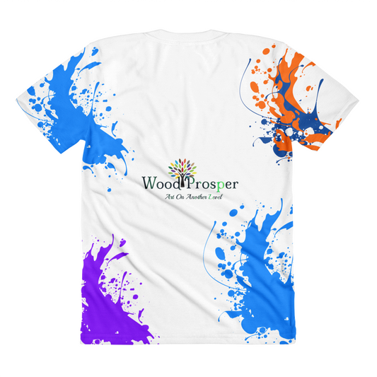 Sublimation women’s crew neck t-shirt