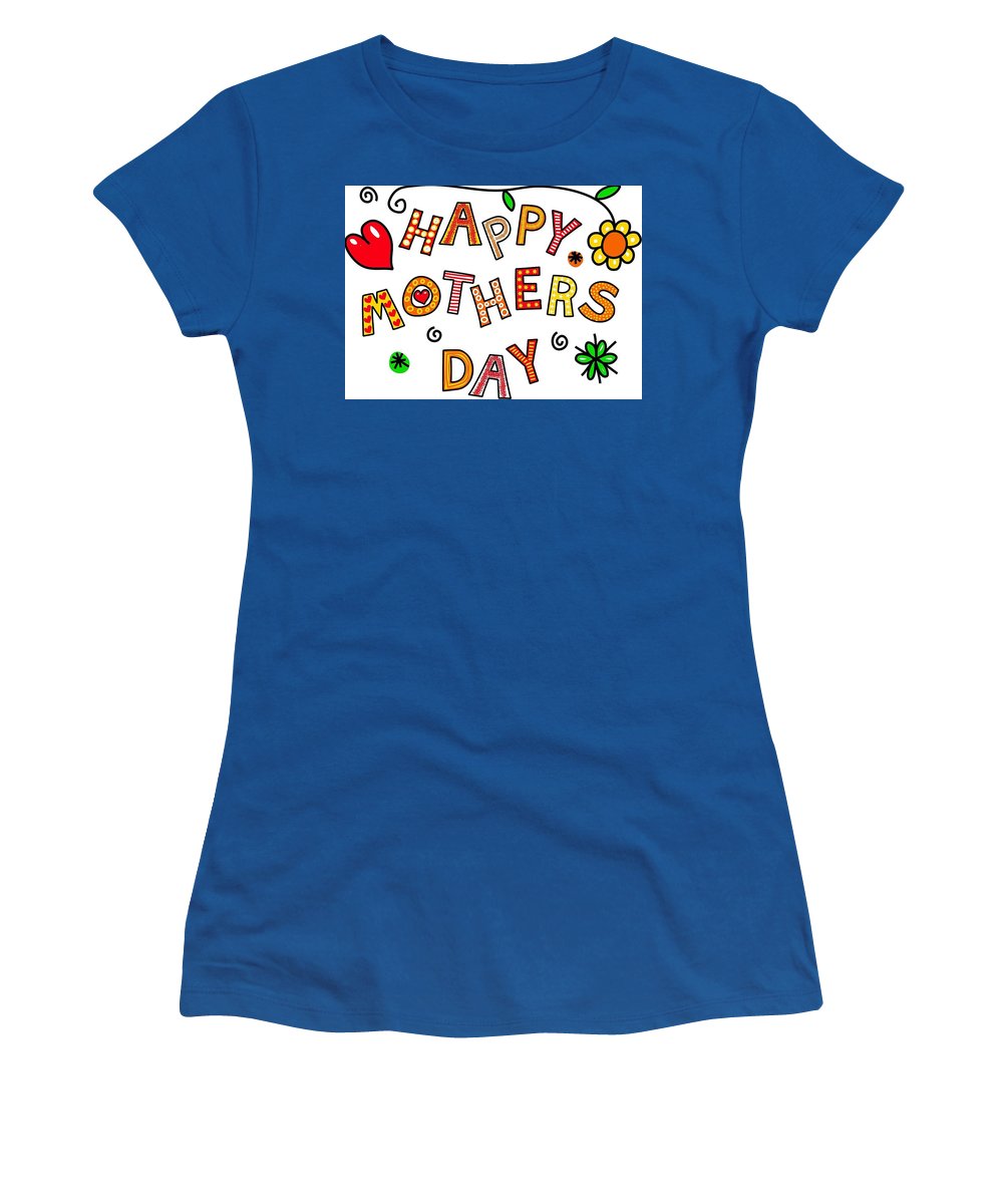 Mothers Day Tee - Women's T-Shirt (Athletic Fit)