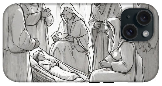 Nativity Scene - Phone Case
