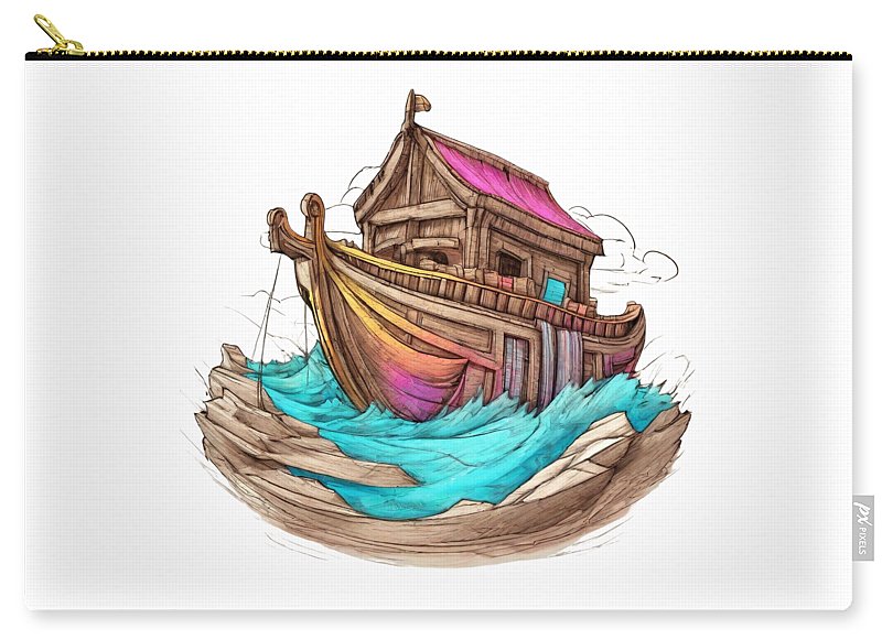 Noah's Ark - Zip Pouch