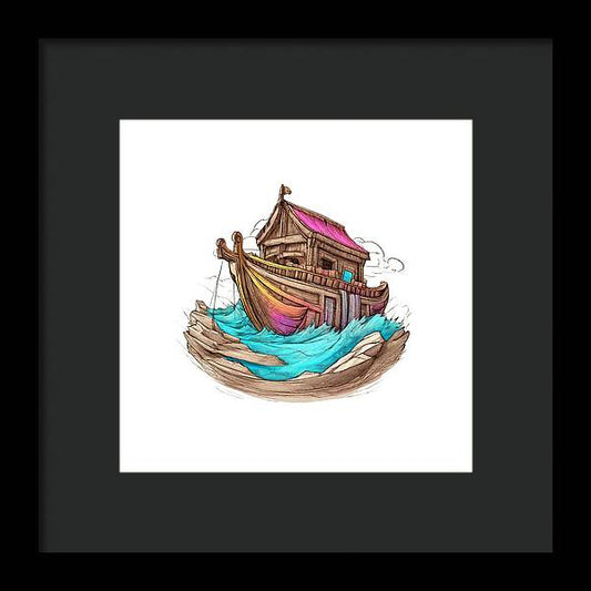 Noah's Ark - Framed Print