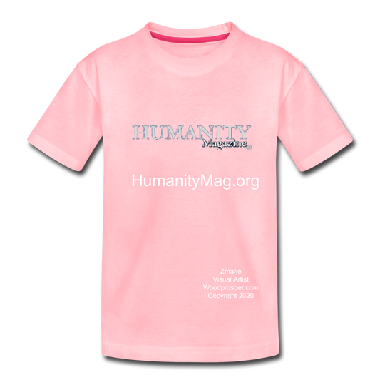 Unisex Humanity Project Kids' Premium T-Shirt - pink