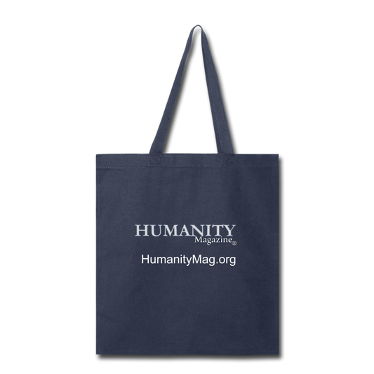 Humanity Tote Bag - navy