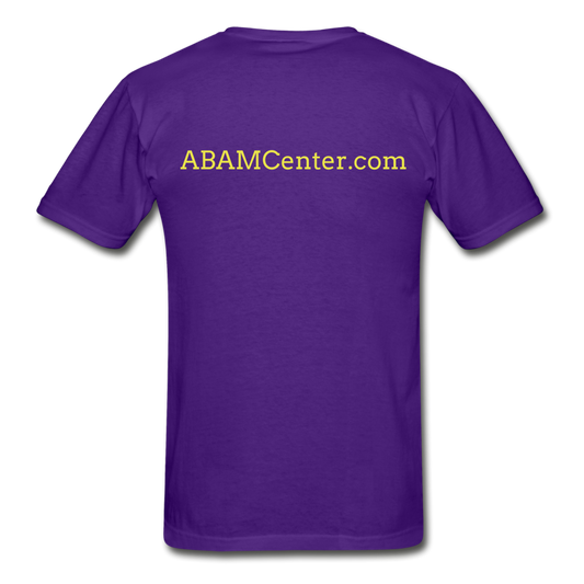 ABAM Center Gildan Ultra Cotton Adult T-Shirt - purple