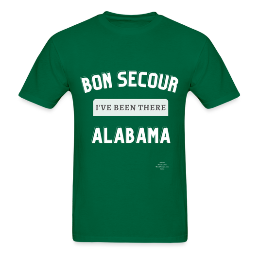 Bon Secour I've Been There Adult T-Shirt - bottlegreen