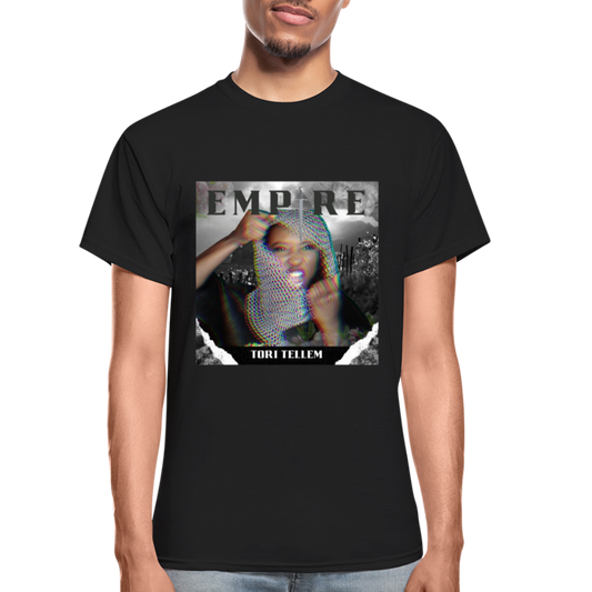 EMPIRE Cotton Unisex T-Shirt - black