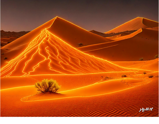 How To Draw The Desert of Beersheba (Genesis 21)