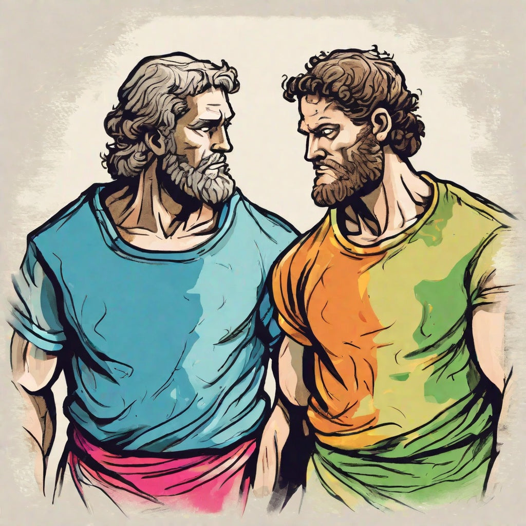 How to Draw & Color Cain and Abel