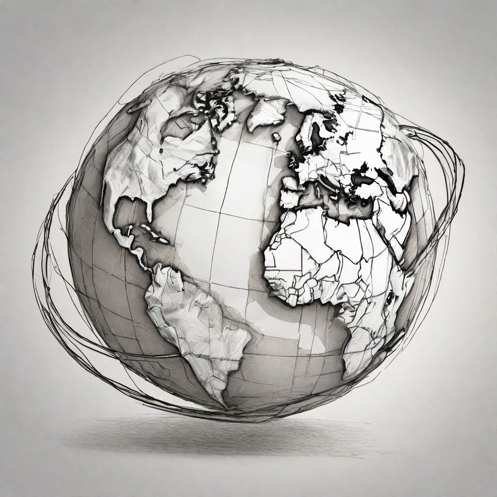 Drawing the Earth in Just a Few Simple Steps