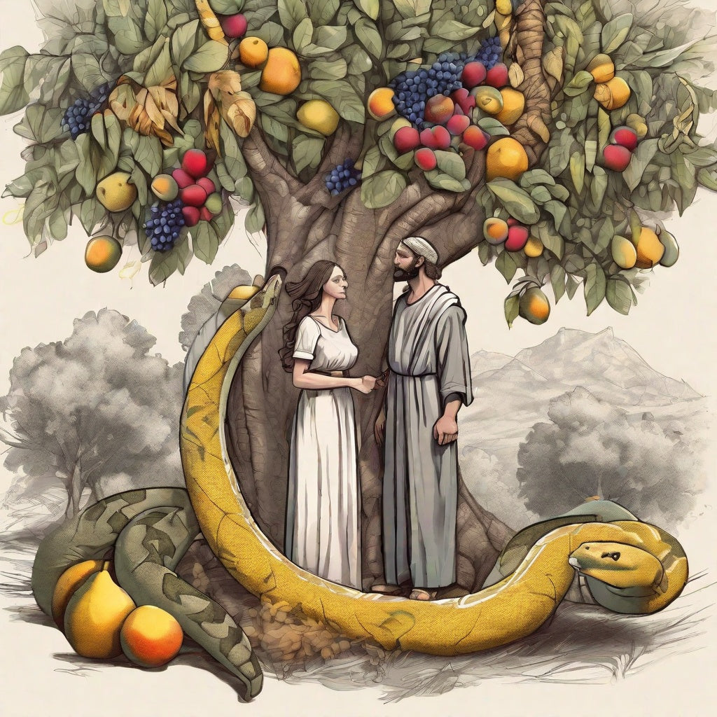 The Art of Drawing & Coloring Genesis 3: Fall of Man