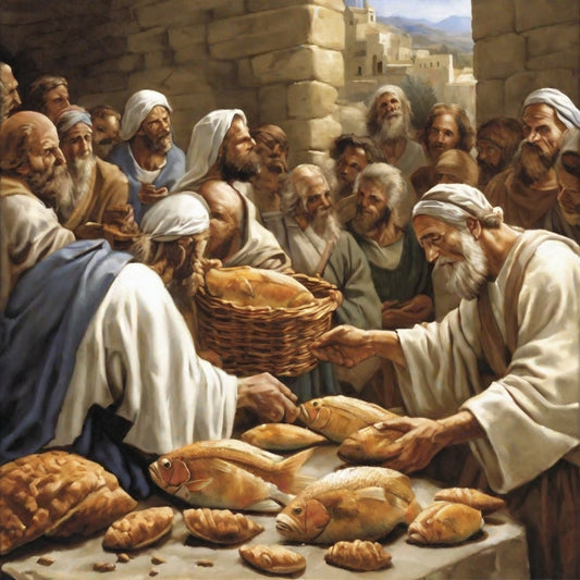How To Draw: Feeding The Five Thousand (John 6:1-14)
