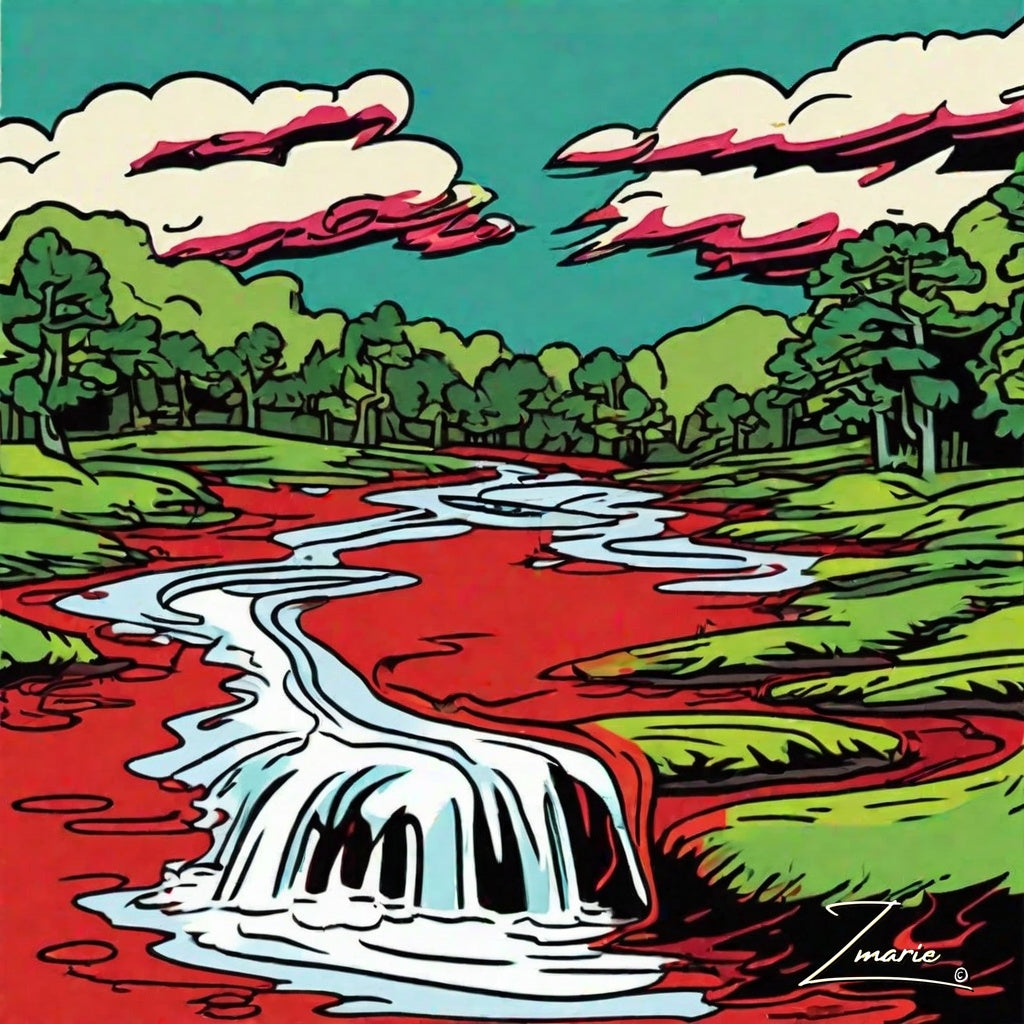 WATER TO BLOOD [PLAGUE #1]- How To Draw & Color