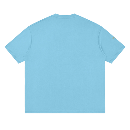 THE GENESIS COLLECTION- The Garden Unisex Streetwear Loose Drop Shoulder T-Shirt