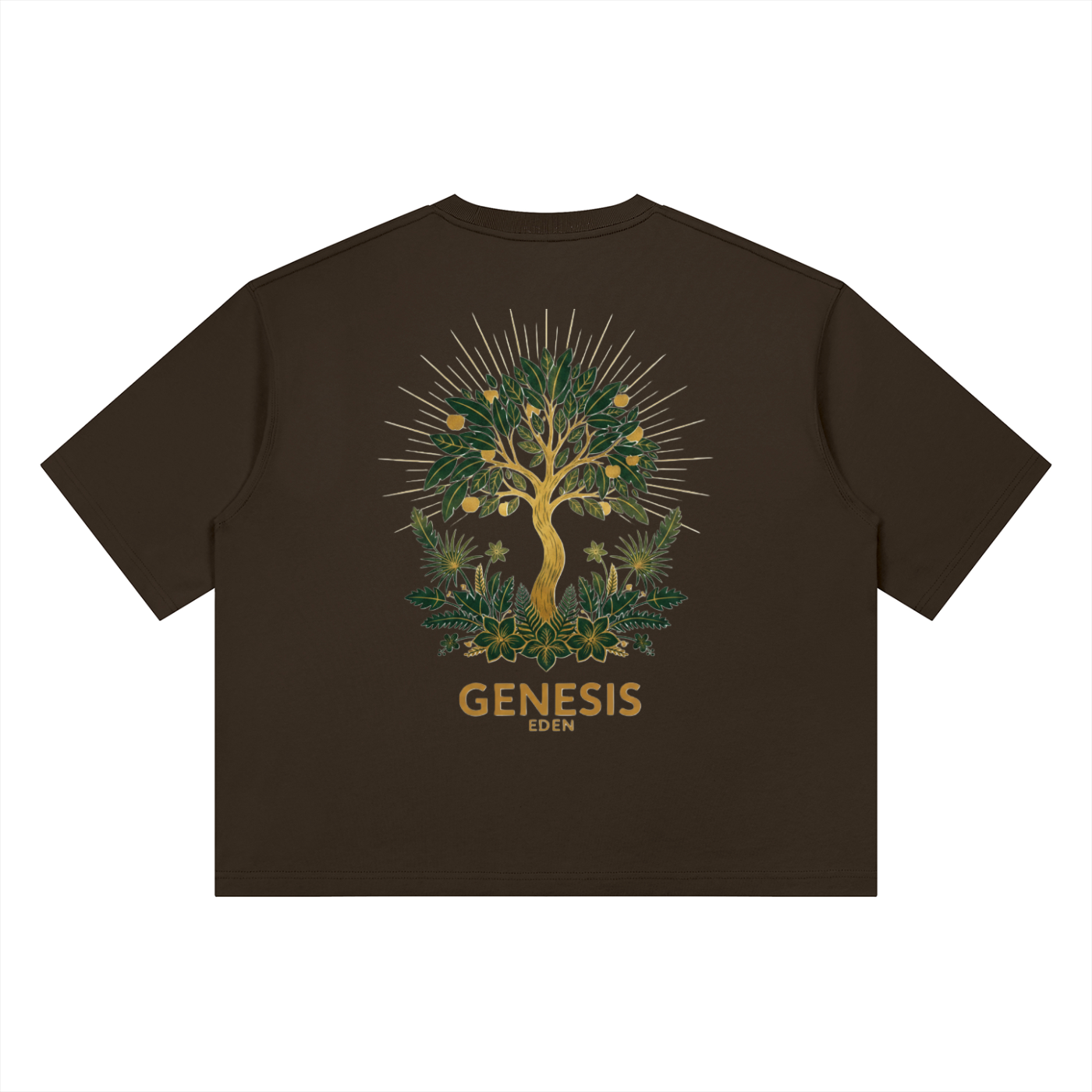 THE GENESIS COLLECTION: GARDEN Unisex Heavyweight Boxy T-Shirt
