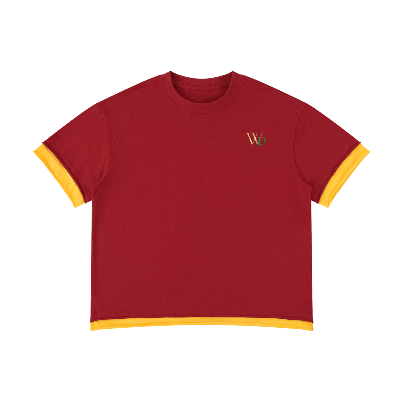 THE GENESIS COLLECTION: GARDEN Unisex Boxy Color Block T-Shirt