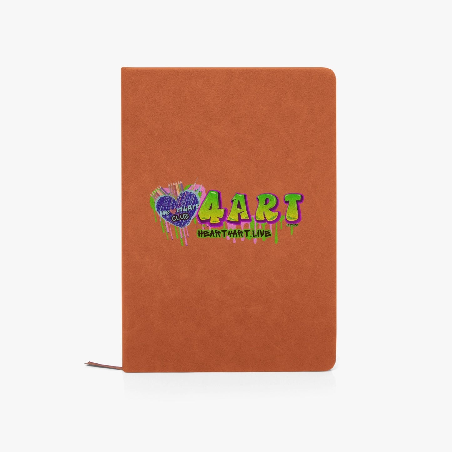 Heart4Art Leather Journal Notebook