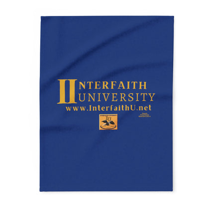 Interfaith University Arctic Fleece Blanket (Blue)