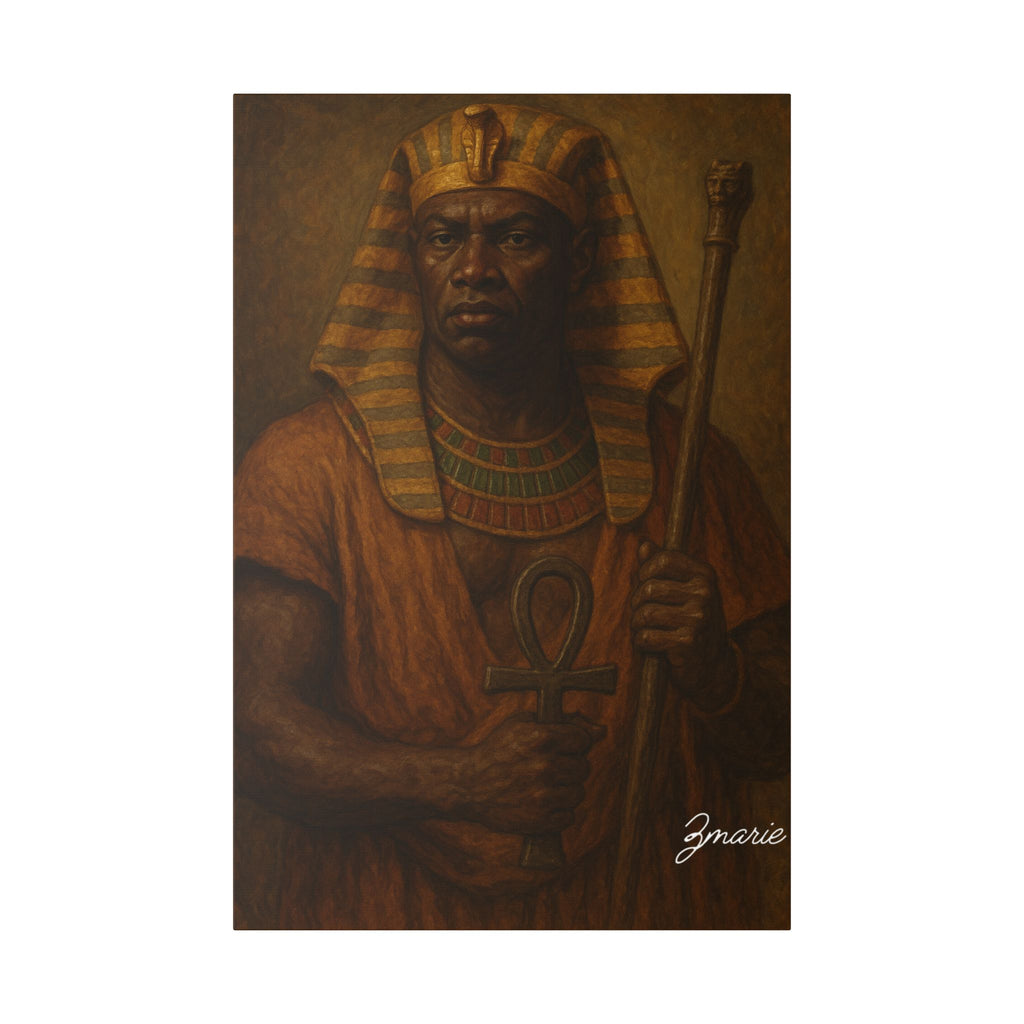 Pharaoh Shabaka 24 inch x 36inch Classic Stretched Canvas