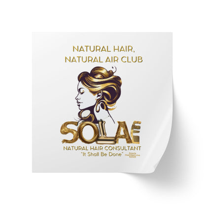 Solae Square Sticker Label Rolls