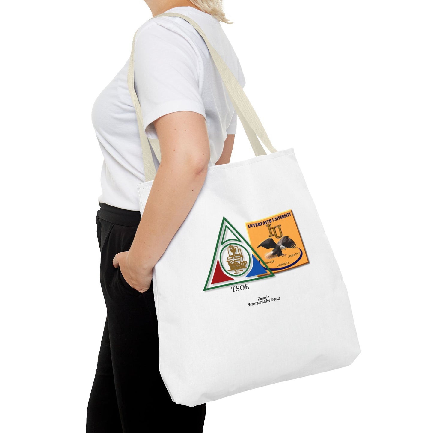 COTLG Jewel Dominion and Interfaith University Tote Bag