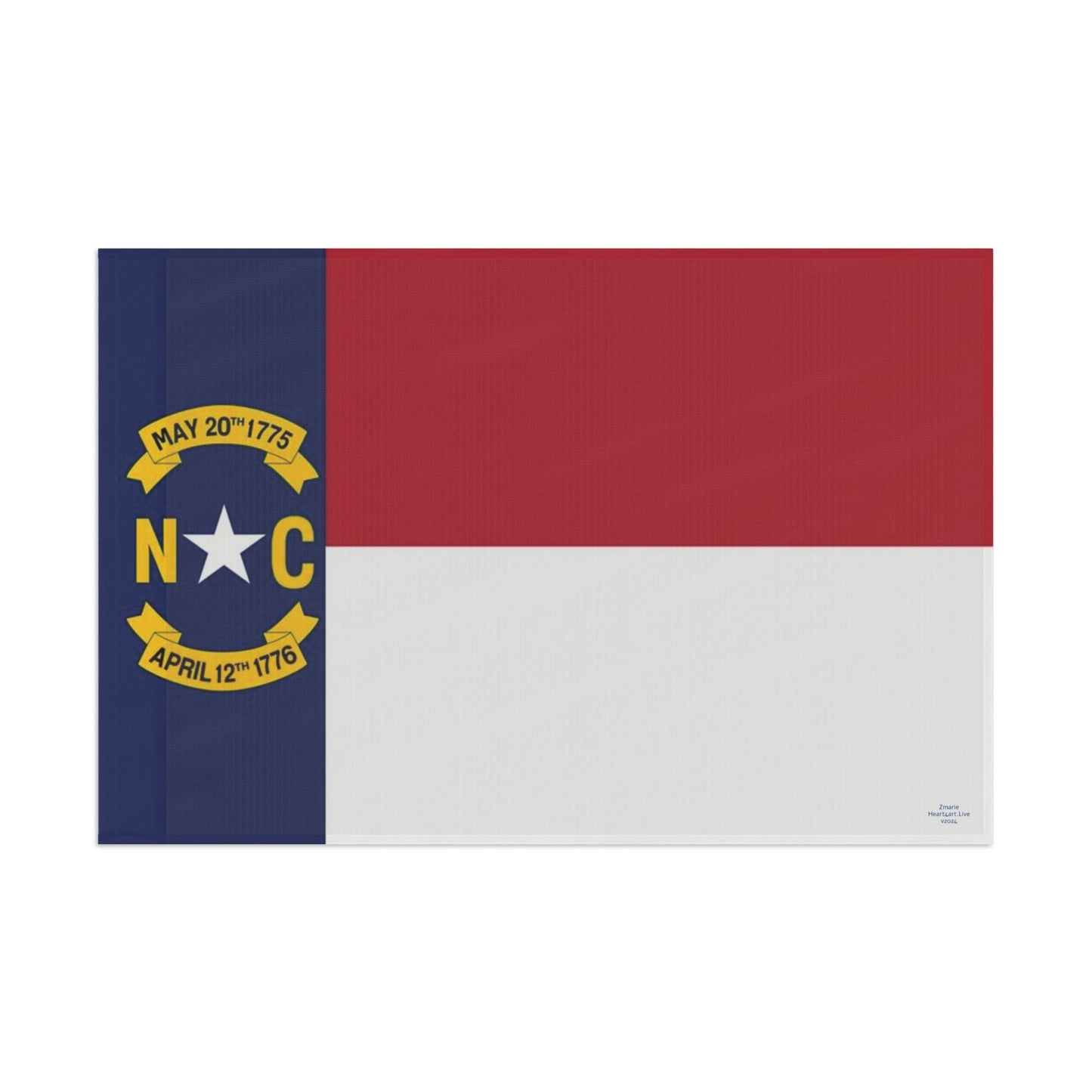 North Carolina Flag (36" x 24")