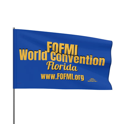 FOFMI WORLD CONVENTION Blue Flag