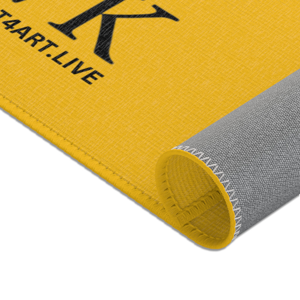 THE HAWK Area Rugs (Gold)