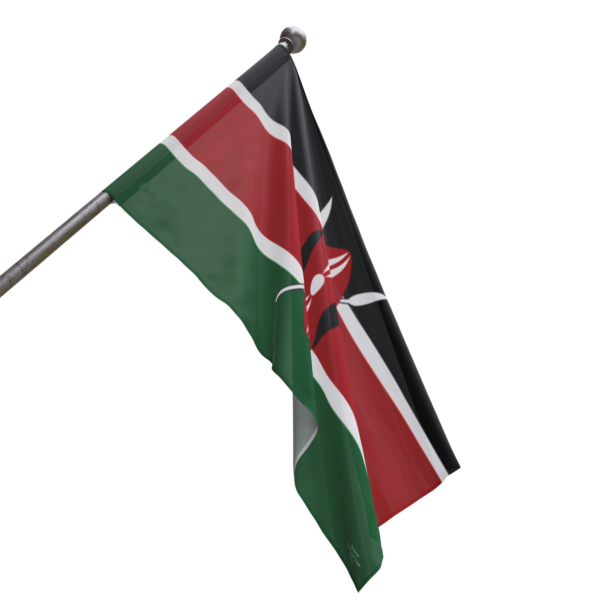 Kenyan Flag (60" x 36)