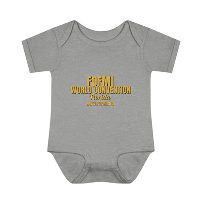 FOFMI WORLD CONVENTION Infant Baby Rib Bodysuit