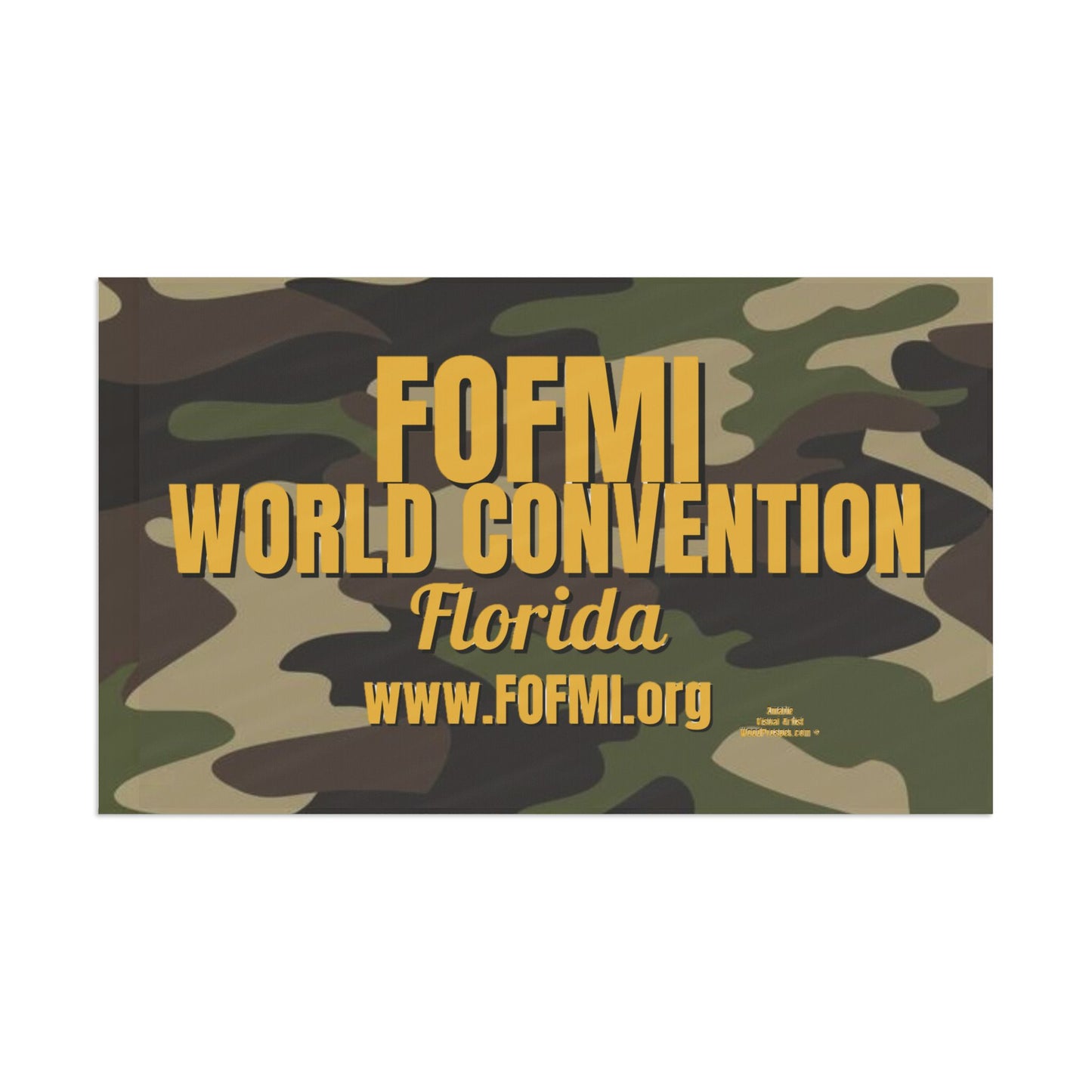 FOFMI WORLD CONVENTION Flag